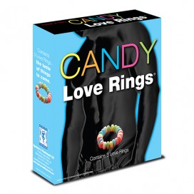 Konfekšu Erekcijas Gredzeni 3gab - Candy love rings