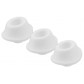 W-heads 3x white m