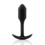 Anālais Aizbāznis - B-vibe - snug butt plug 1 melns