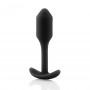 Anālais Aizbāznis - B-vibe - snug butt plug 1 melns