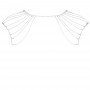 Bijoux indiscrets - magnifique shoulder jewelry silver