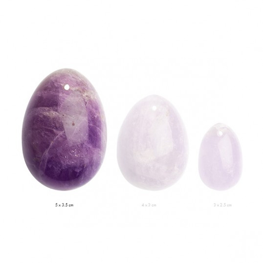 La gemmes - yoni egg pure amethyst (l)