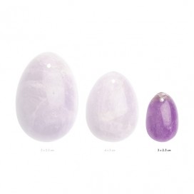 La gemmes - yoni egg pure amethyst (s)