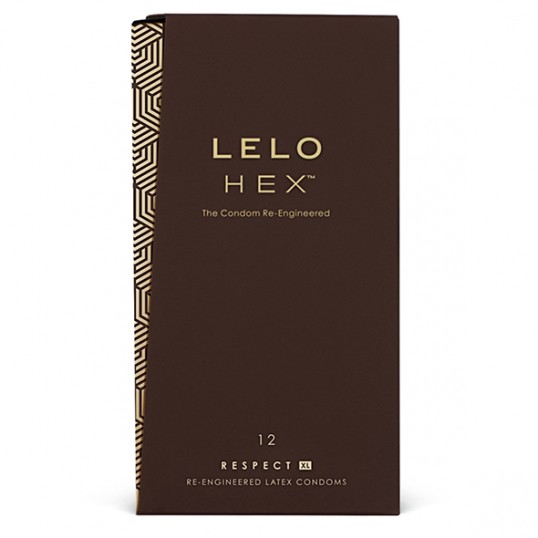 Prezervatyvai lelo hex respect xl (12 vnt.)