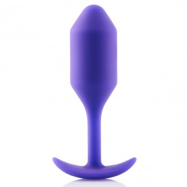 Smags anālais aizbāznis violets - B-vibe - snug plug 2