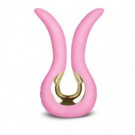 Unisex vibrator with double stimulation - Gvibe Mini Pink