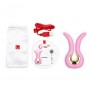 Unisex vibrator with double stimulation - Gvibe Mini Pink