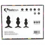 Algajatele mõeldud anaalpunnid mustad feelztoys - bibi twin 3 tk