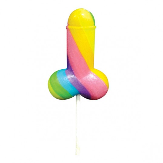 Rainbow cock pops