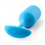 B-vibe - snug butt plug 3 türkiissinine