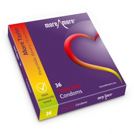 Moreamore - condom tasty skin 36 pcs