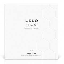 Prezervatyvai lelo hex original (36 vnt.)