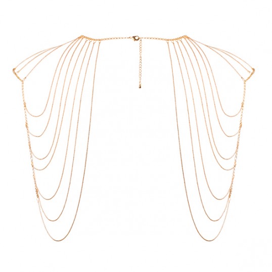 Bijoux indiscrets - magnifique shoulder jewelry gold