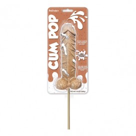 Milk chocolate flavoured cum pops