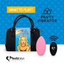 Массажер в трусики FeelzToys Panty Vibe Remote Controlled с пультом ДУ, розовый