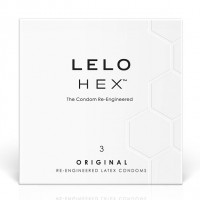 Extra strong condoms - Lelo hex original 3 pack