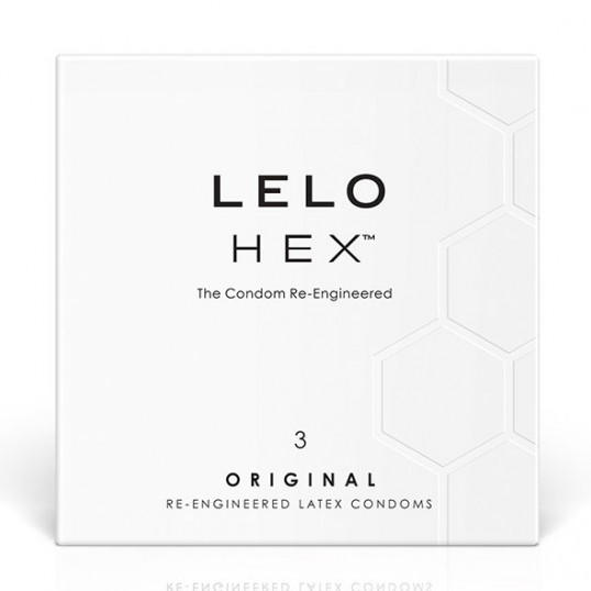 Extra strong condoms - Lelo hex original 3 pack