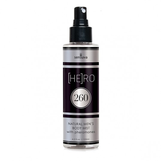 Sensuva - he(ro) 260 male pheromone body mist 125 ml