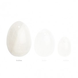 La gemmes - yoni egg clear quartz (l)