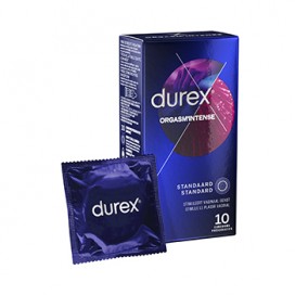 Презервативы с текстурой и стимулирующим гелем 10 шт - Durex