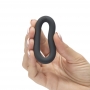 Silicone cock ring grey - Fifty shades of grey