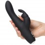 Slimline rabbit vibrator - Greedy Girl - Fifty shades of grey