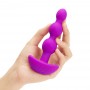 B-vibe - triplet anal beads fuchsia