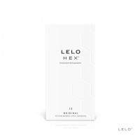 Тонкие и прочные презервативы 12 шт - Lelo Hex