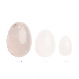 La gemmes - yoni egg rose quartz (l)