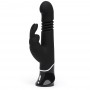 Truša vibrators ar grūdienu funkciju - Fifty Shades of Grey 23.3 cm melns