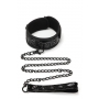 Whipsmart diamond collar and leash black