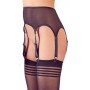 Suspender belt black s/m