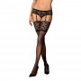 Obsessive - letica stockings black l/xl