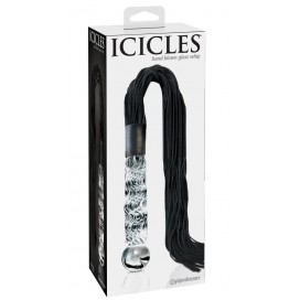 Icicles no. 38 clear/blue