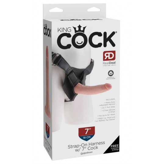 Kc strap-on with 7" cock light