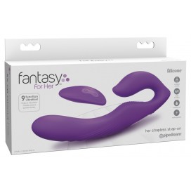 Bezsiksnu vibrējošs strap-on - Fantasy For Her