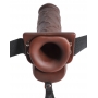 Ff 9 hollow squirting strap-on