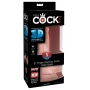 Kolmekordse tihedusega dildo 17,8 cm - KING COCK