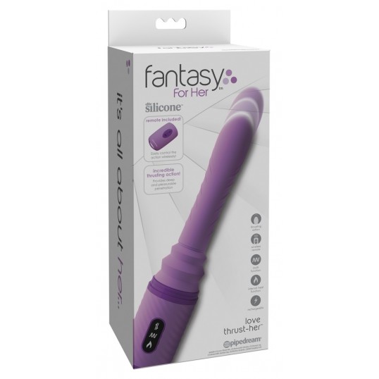 Vibrators ar trīs stimulējošām funkcijām - Fantasy For Her