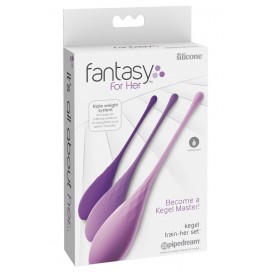 Vaginālās kegel bumbiņas 3 gab - Fantasy For Her