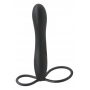 Dildo ar dzimumlocekļa un sēklinieku gredzenu - Fetish Fantasy Elite