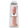 Dildo ar piesūcekni 31cm miesas krāsa - King Cock