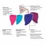 Menstruaalanumate erinevad suurused 2 tk - fun factory