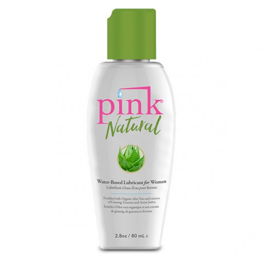 Pink - natural water based lubricant 80 ml