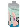 Vibrējošs dildo ar tālvadības pulti 20cm - Medical silicone