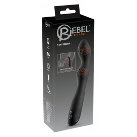 Вибратор анальный rebel product details p-spot vibrator, черный