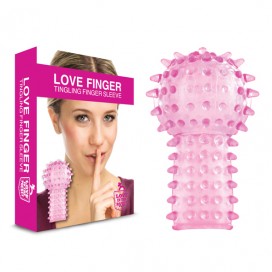 Stimulating finger sleeve - Love in the pocket