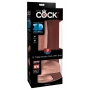 Trīskāršā blīvuma dildo ar Sēkliniekiem 24,1cm - King Cock