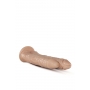 Телесный сдвоенный фаллоимитатор double trouble double shaft dildo - 24 см.