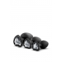 Anālo aizbāžņu komplekts - Luxe bling plugs training kit